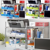 Japan imported inomata plastic food storage basket kitchen office storage frame finishing basket 4570