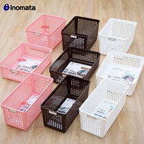 Japan imported with label storage basket finishing basket Debris storage basket storage frame deep type 4584