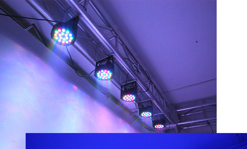 恩的led18颗帕灯遥控婚庆小射灯背景灯演出染色灯婚庆舞台灯光