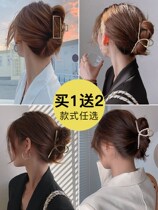 Korean hairpin small grip clip Small hair volume shark clip Korean high-end temperament simple clip hair clip back of the head