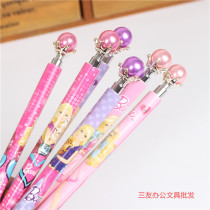 Barbie girls Auto pencil 0 5mm Pupils creative cute pencil students with writing activity pencils