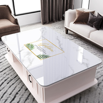 2021 new Nordic style marbled coffee table mat household table cloth water-proof oil-proof leave-in pvc table mat