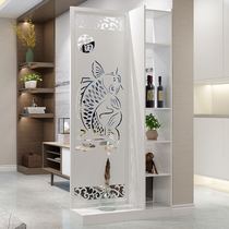 Creative HS screen partition folding screen living room small apartment flat wind fight wind household living room personalized Nordic screen partition