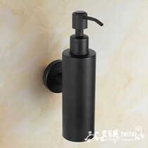 Hotel SOAP box Desktop SOAP bottle 304 STAINLESS steel WALL-mounted soap dispenser 200ML stainless steel black