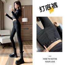 Underpants female summer slim fit outside wearing high waist tight fit small black pants pencil magic pants spring autumn display slim fit slim fit pants