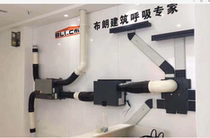 Brown Ring all Honeywell McDillon New Wind Home Full heat exchanger ventilator purifies the haze