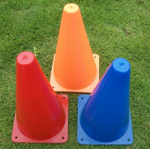 标志桶23厘米标志锥标志筒 路标路障 训练锥 障碍物 足球训练器材