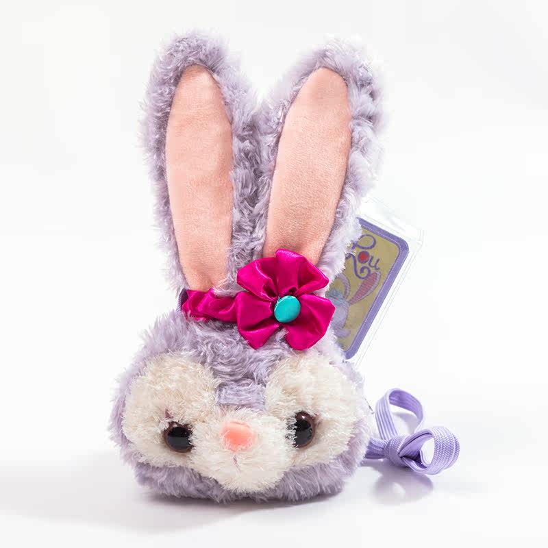 达菲新朋友史黛拉兔stella lou芭蕾舞兔子毛绒斜挎包可爱卡包钱包