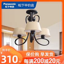 Panasonic Lantern Panasonic Lantern 3 Head Dining Room Lamp Bedroom Lamp American Style European Simple Style HH-LM3002