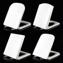 Faenza universal ultra-thin square urea-formaldehyde toilet cover thickened slow-down toilet cover Hotel removable and washable old-fashioned accessories