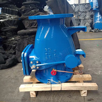 HH44X micro-resistance slow-closing check valve heavy hammer type silent check valve flange check valve DN400 500 600