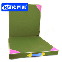Oberna folding gymnastics pad childrens fitness sit-up thick pad dance training inflatable gymnastics pad