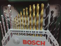 BOSCH BOSCH X30T woodworking twist drill bit screwdriver masonry impact drill bit 30 titanium plated mixed set