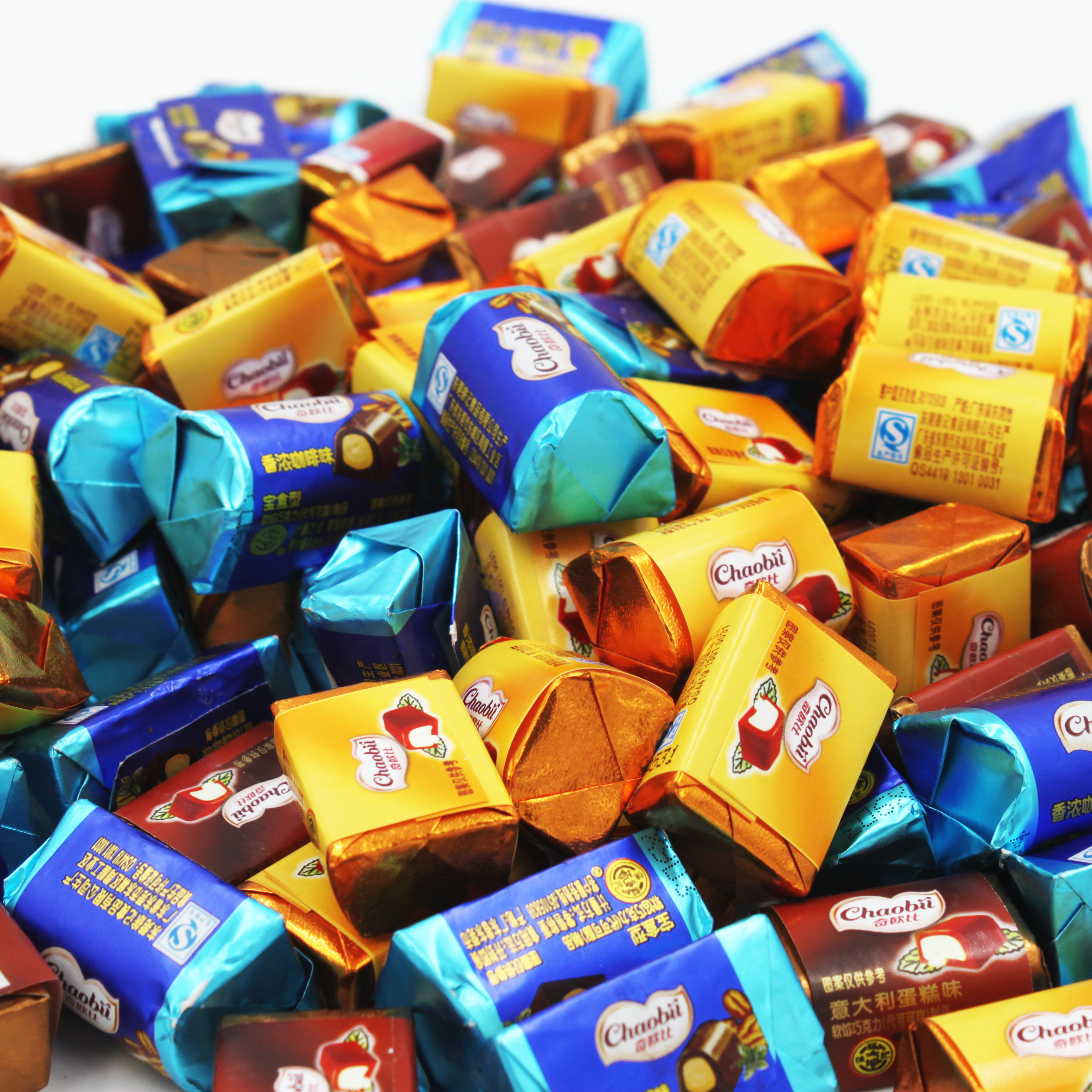 徐福记奇欧比夹心巧克力混装500g零食婚庆喜糖礼物包邮