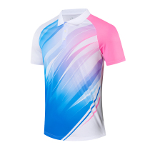 New badminton clothes lovers suit summer speed dry overdraft table tennis clothes big code sports competition suit team customized