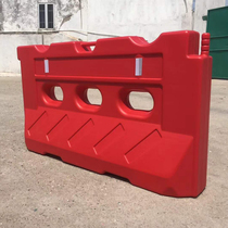 Manufacturer traffic Three holes water Horse water injection fence Anti-collision barrel isolation pier Mobile containment guard rail municipal construction enclosure
