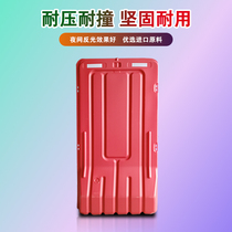 Plastic Containment Manufacturer Straight Water Supply Horse New Material Traffic Safety Warning Water Injection Containment Construction Enclosure