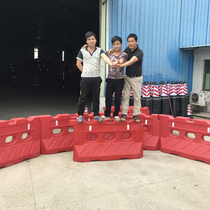 Water injection isolated pier anticollision bucket new material Three holes water Horse municipal surround charging station manufacturer direct supply