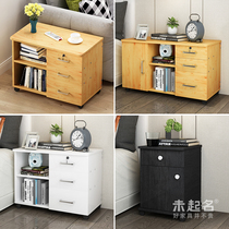 Bedroom with lock mobile pulley bedside table bedside office chest chest drawers under desk M2-1