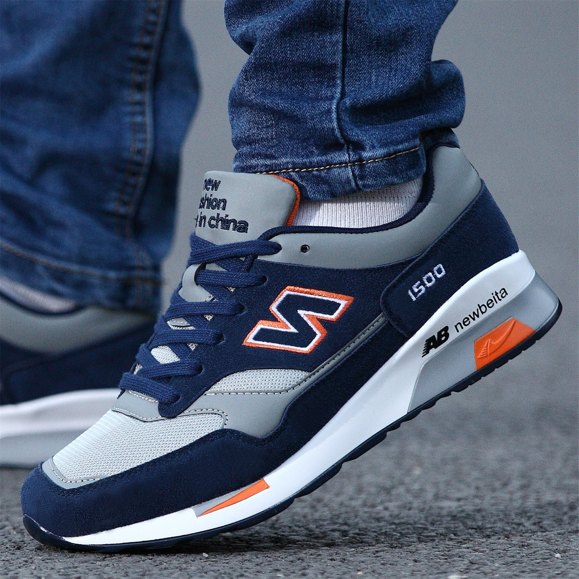 男鞋运动鞋夏季2017网面透气男士跑步休闲鞋潮流百搭板鞋子nb361