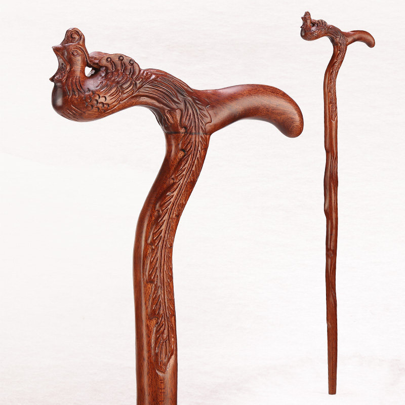 雅轩斋红木拐杖拐棍老人实木质拐杖201706180011