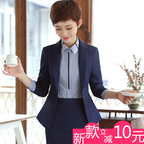 2021 spring new fashion black small suit jacket womens professional wear formal wear large size casual suit suit autumn