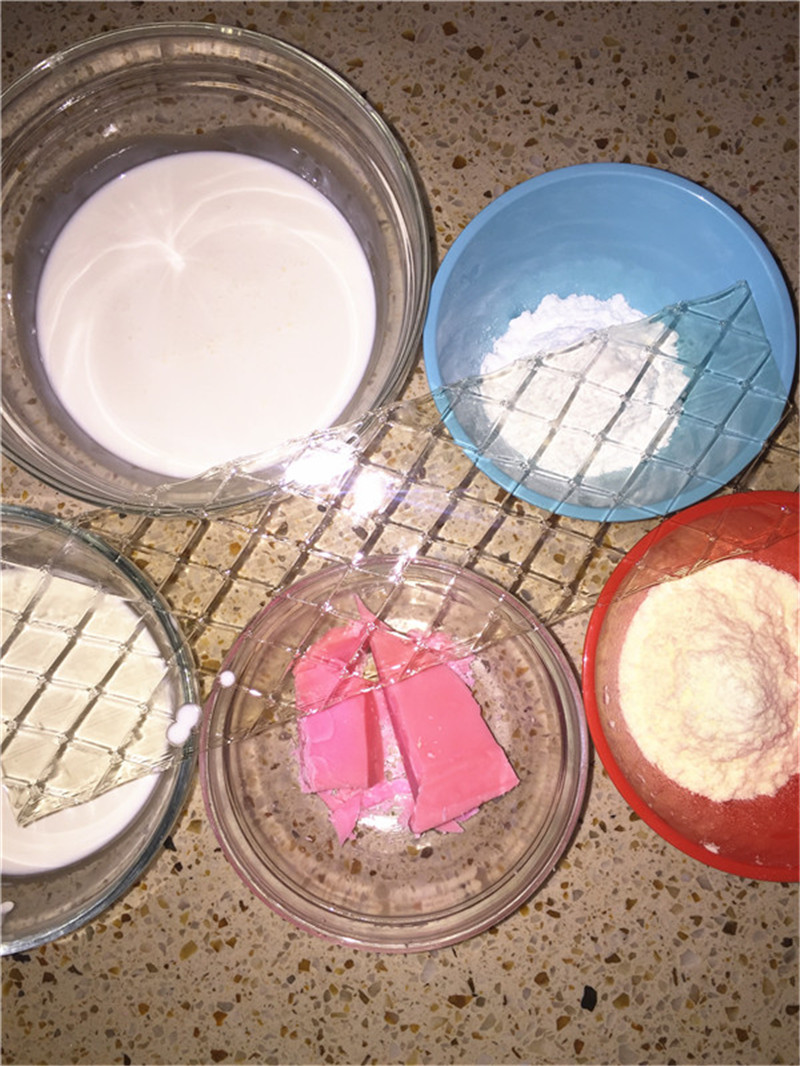 夏日的清凉抹糕茶巧克力慕斯蛋糕