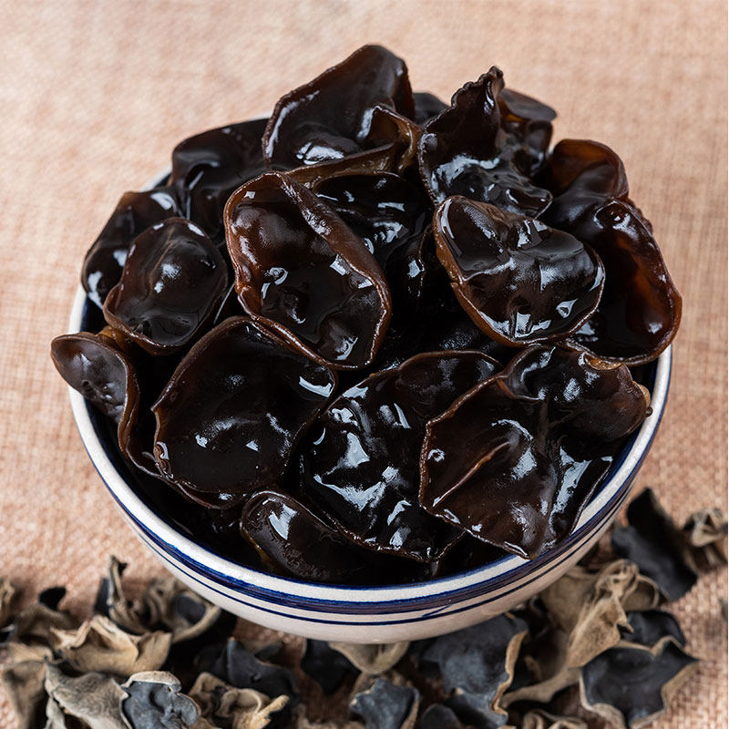 野森林秦岭柞水黑木耳秋耳小碗状木耳肉厚无根黑木耳200g