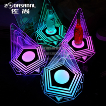 Zoshang luminous wine seat Bar KTV wine tray Red wine Western wine display rack Wine transmitter XO spade a diamond wine seat