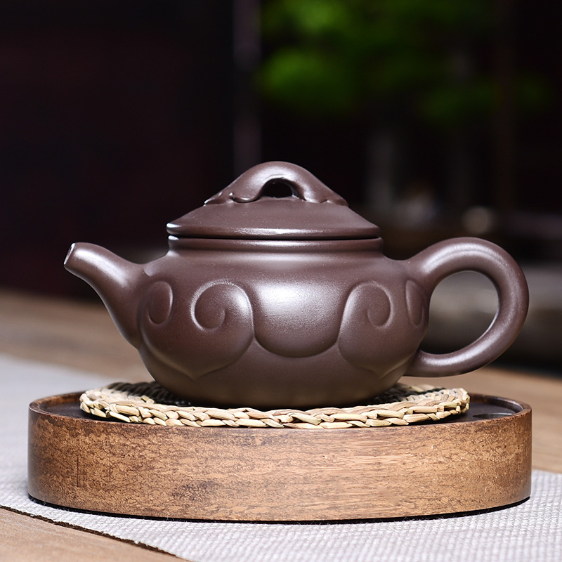 Tao blessing ancient violet arenaceous kung fu tea set suit household zisha teapot teacup tea tea set suit group