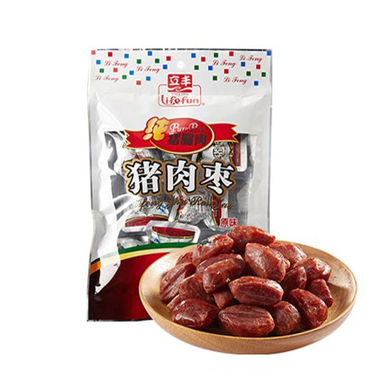 lifefun/立丰猪肉枣150g*3(热品库)