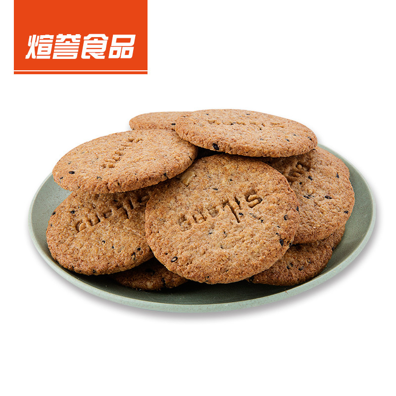 思朗纤麸麦麸无糖添粗粮饼干杂粮全麦2500g早餐孕妇消化食品