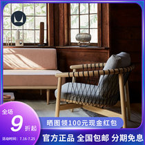 Herman Miller Hermann Miller Crosshatch Single seat modern minimalist Living room Small sofa