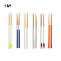 HAY Colour Sticks collage of bamboo chopsticks Home tableware 6 Double