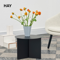 HAY Slit Table geometric folded paper metal edge a few polygonal tea table Nordic side a few small tables