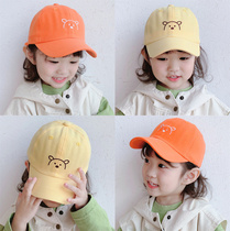 Childrens hat Spring and autumn cap male baby pure cotton Korean baseball cap girls sunscreen sunshade childrens hat