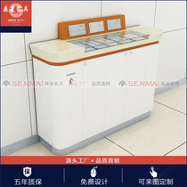 Paint Bank fill-in table Fill-in table Credit union double-sided fill-in table Bank counter office desk Banking furniture