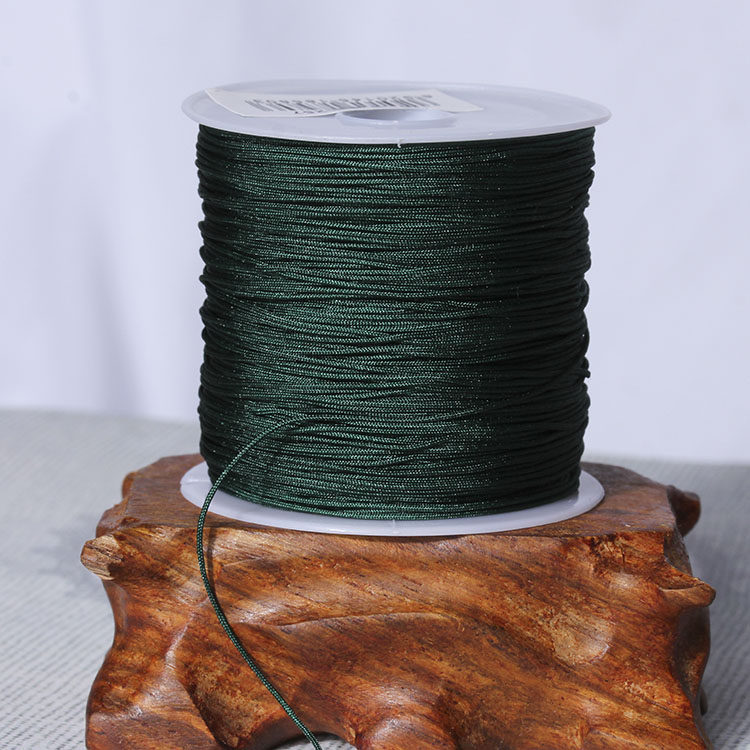 锦纶73号玉线直径0.6毫米diy手工串珠线自制编织戒子项链吊坠红绳