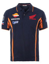 New motorcycle POLO shirt MOTO GAS pure cotton short sleeve T-shirt short T casual POLO shirt