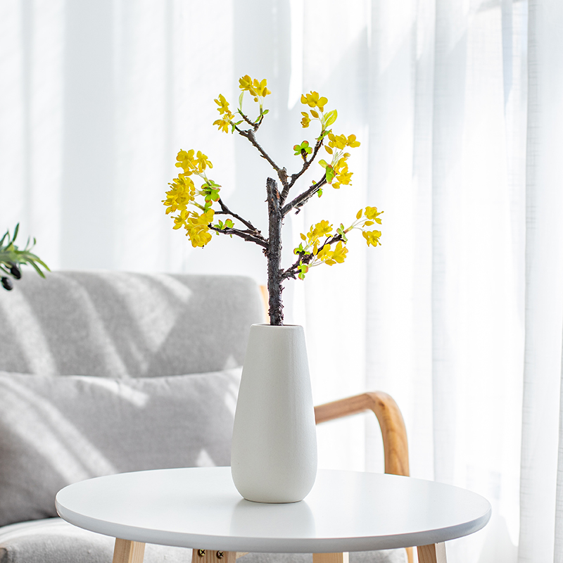 Nan sheng household act the role ofing is tasted simulation flower, dried flower ceramic vase Nordic mesa of I and contracted sitting room place decoration