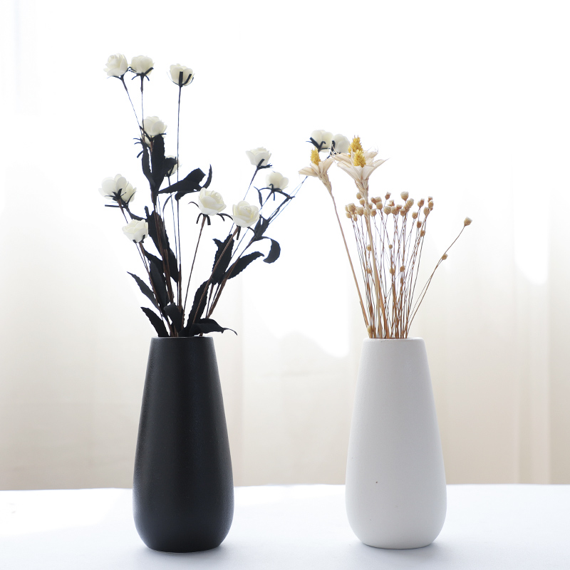 Nan sheng household act the role ofing is tasted simulation flower, dried flower ceramic vase Nordic mesa of I and contracted sitting room place decoration