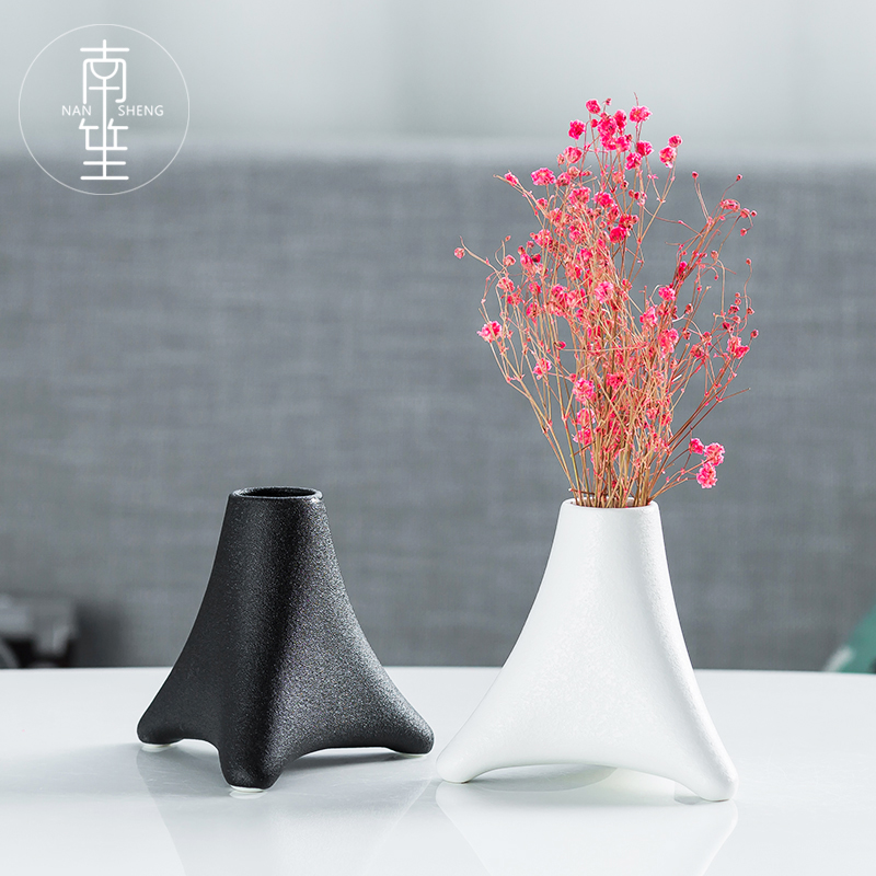 Nan sheng household act the role ofing is tasted I and contracted ceramic vase simulation flowers, dried flowers sitting room adornment TV ark, furnishing articles