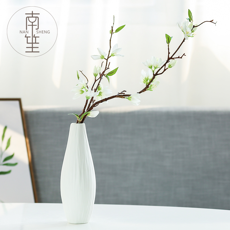 Nan sheng European I and contracted ceramic vase simulation flowers, dried flowers sitting room place small and pure and fresh flower arranging ornament