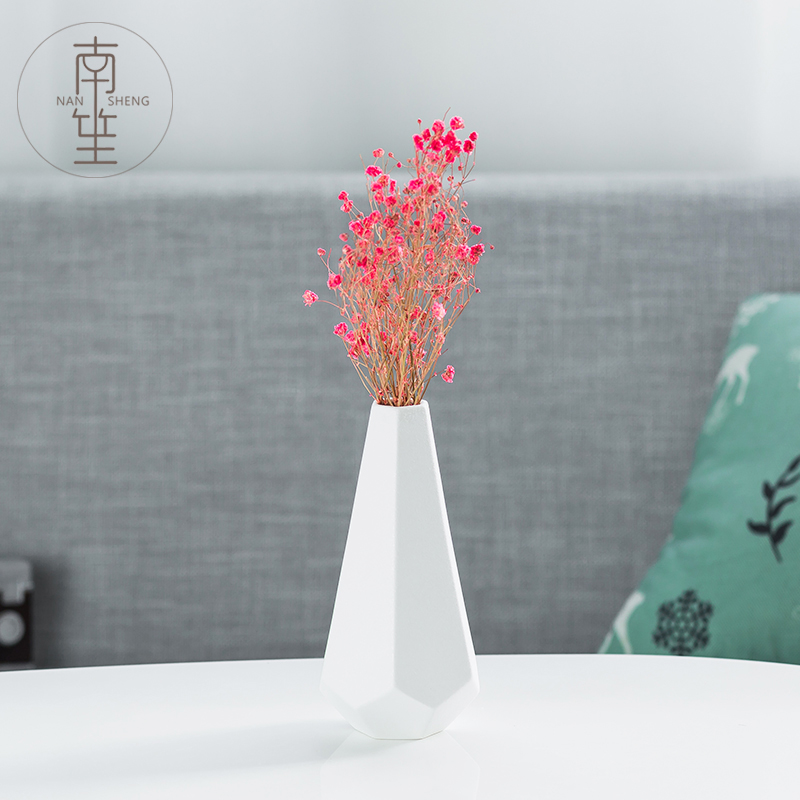 Nan sheng ceramic vase simulation flowers, dried flowers, I and contracted household act the role ofing is tasted sitting room adornment TV ark, furnishing articles