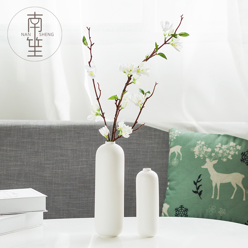 Nan sheng household act the role ofing is tasted simulation flower ceramic vase desktop furnishing articles TV ark adornment I and contracted sitting room