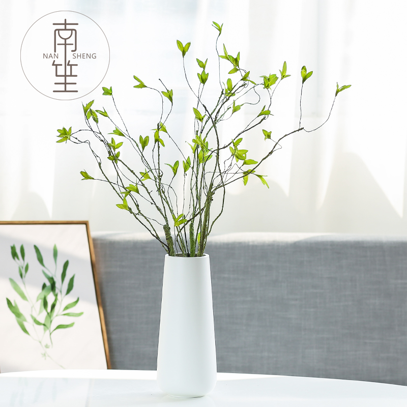 Nan sheng I and contracted ceramic vase simulation flowers sitting room mesa place, household act the role ofing is tasted crafts decorations