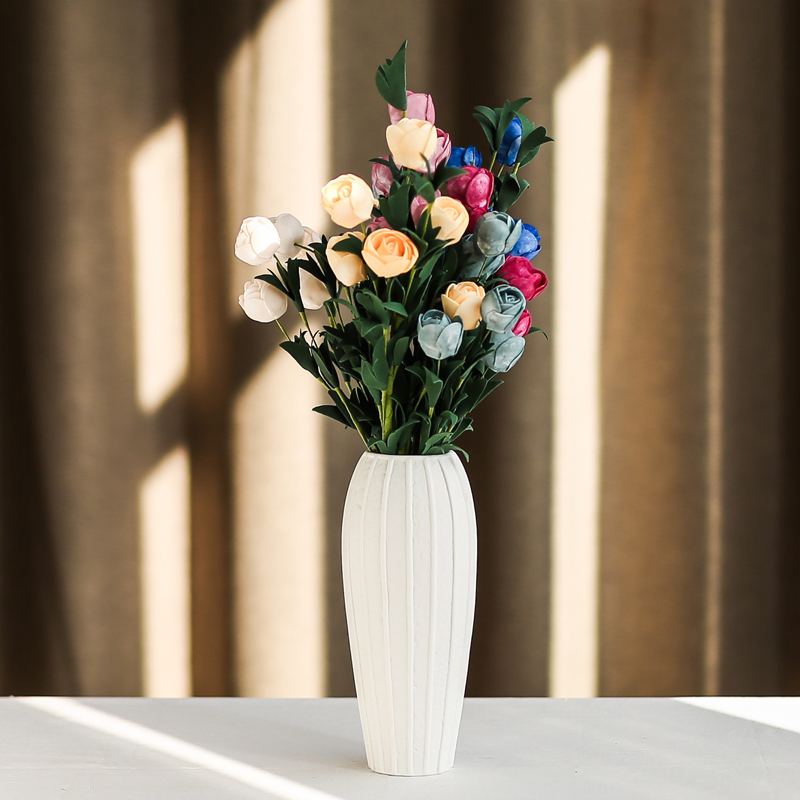 South simulation flowers, dried flowers, artificial flowers, sheng I and contracted household act the role ofing is tasted ceramic vase mesa place flower, flower arrangement