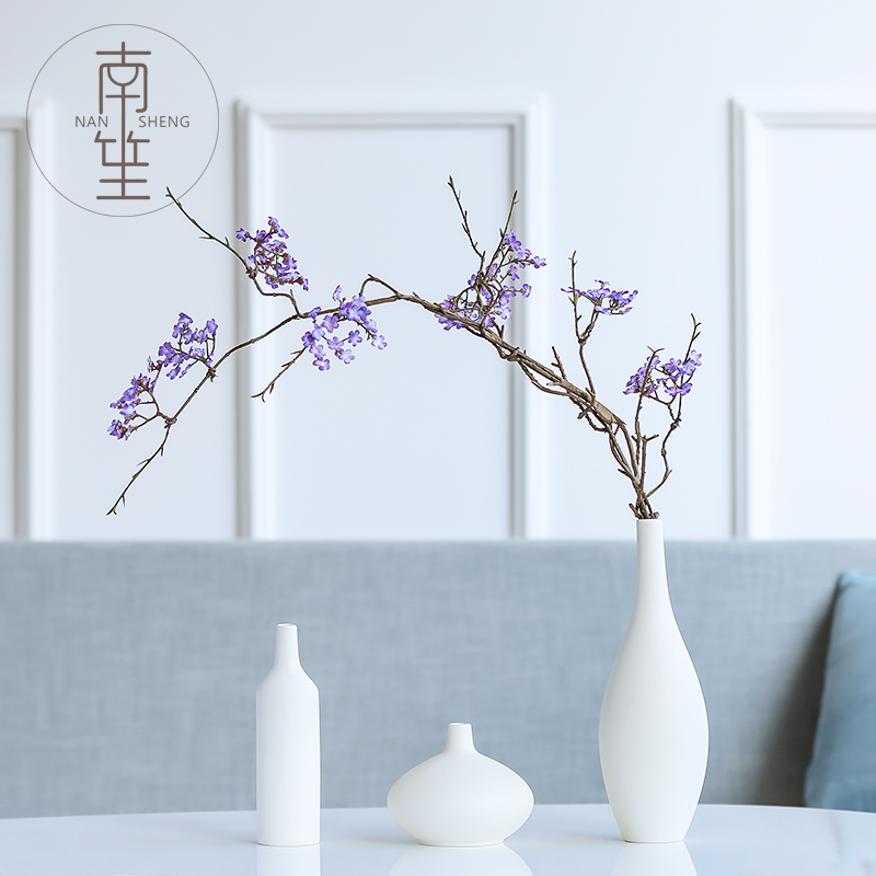 Nan sheng household act the role ofing is tasted ceramic vases, dried flower simulation TV ark, furnishing articles I and contracted sitting room adornment