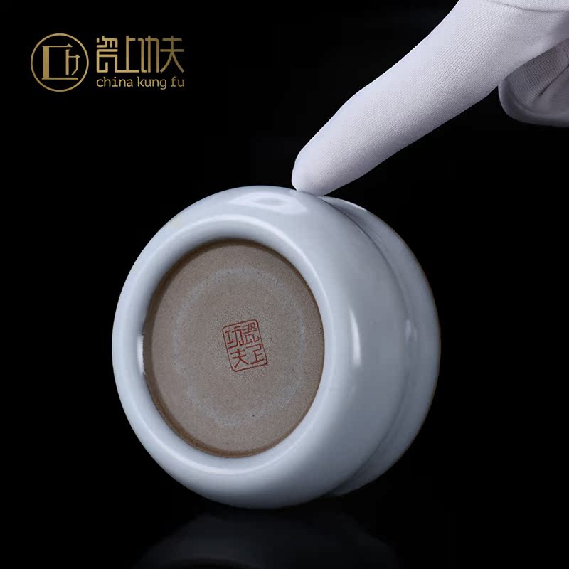 Jingdezhen your up master cup single CPU ceramic cups checking sample tea cup kung fu tea set personal single cup opening