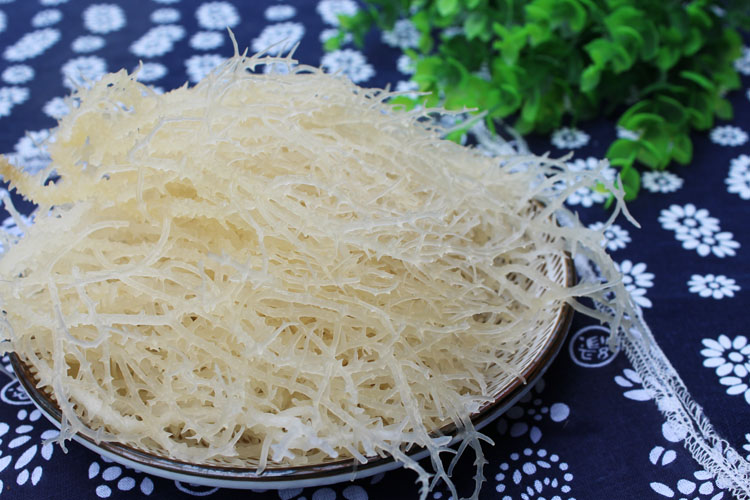 福建特产野生石花菜 海石花 鹿角菜龙须菜 海冻菜海发菜干货500g_7折